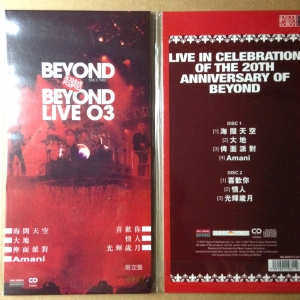 LIVE 2003（2×3″CD）（新世纪限量编号版）Disc1+Disc2